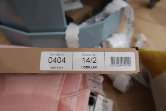 5 pakker stagelys ESTER & ERIK 42 cm Mat, Ginger