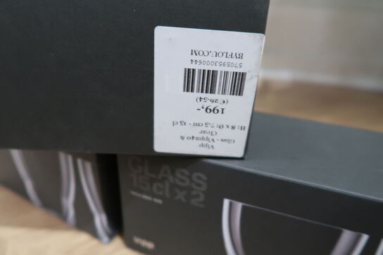 3 pakker glas VIPP 240 Clear