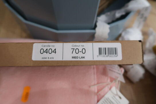 5 pakker stagelys ESTER & ERIK 42 cm Lak, Green Soil