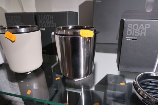 Tandbørstekrus VIPP 7 Stål