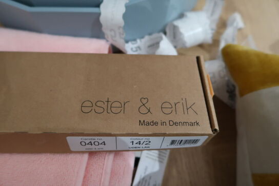 5 pakker stagelys ESTER & ERIK 42 cm Mat, Ginger