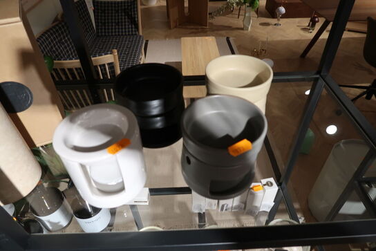 4 stk. fyrfadsstager NO17 THERAPY