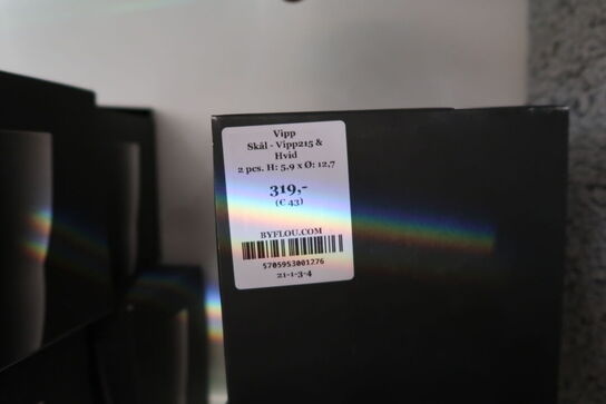 2 pakker skåle VIPP 215 Hvid