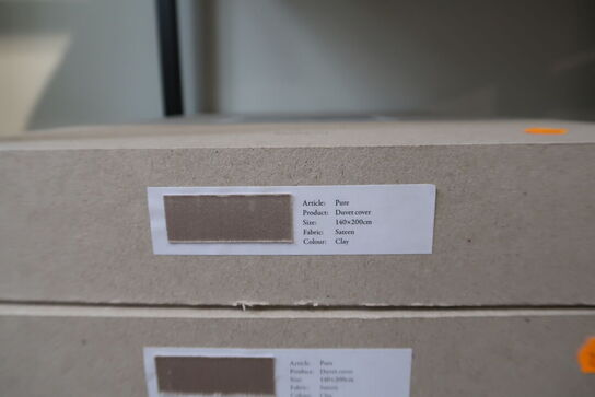 Dynebetræk MAGNIBERG Pure Sateen Clay