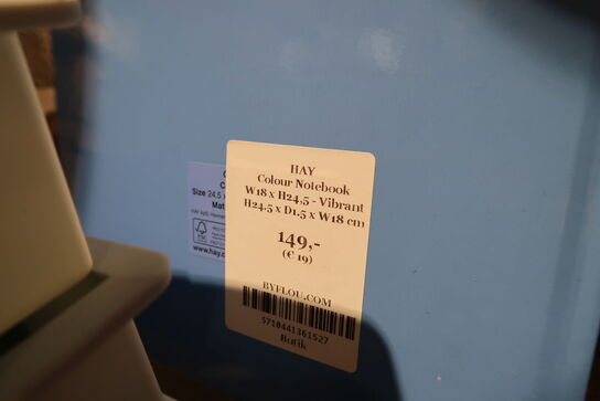 5 stk. notesbøger HAY