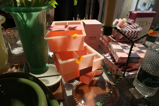 3 stk. isterningebakker HAY Ice Cube Tray XXL