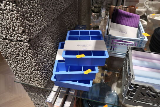 3 stk. isterningebakker HAY Ice Cube Tray XXL