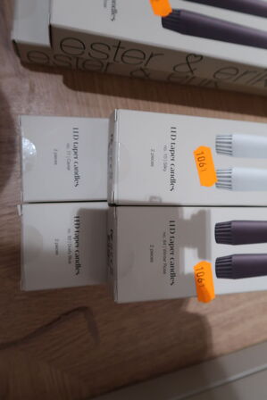 4 pakker LED-stagelys ESTER & ERIK