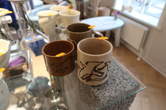 3 stk. krus FERM LIVING Vuelo Mug Cream