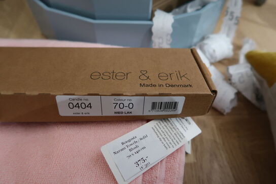 4 pakker stagelys ESTER & ERIK 42 cm Lak, Green Soil