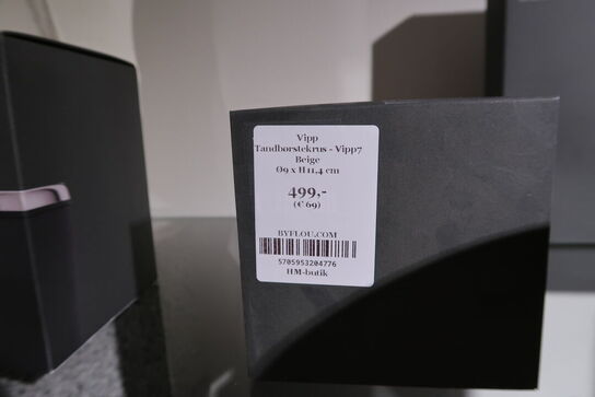 Tandbørstekrus VIPP 7 Beige