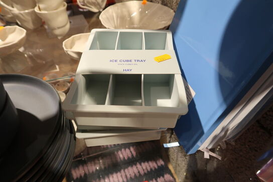 3 stk. isterningebakker HAY Ice Cube Tray XXL