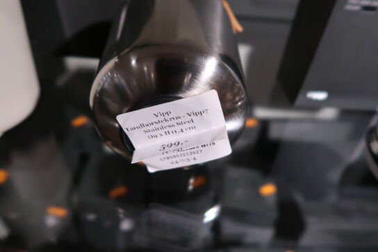 Tandbørstekrus VIPP 7 Stål