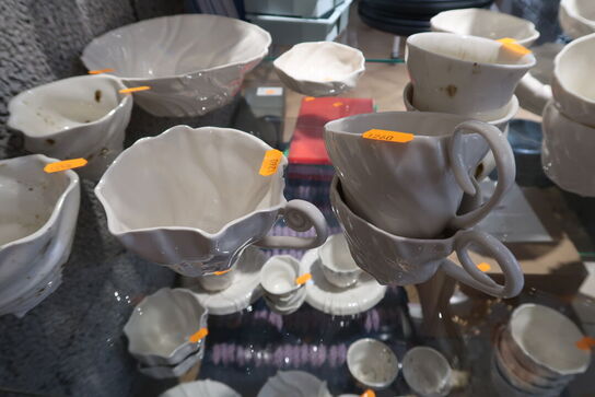 3 stk. kopper ATELIER MARÉE Springflodskop med Hvid