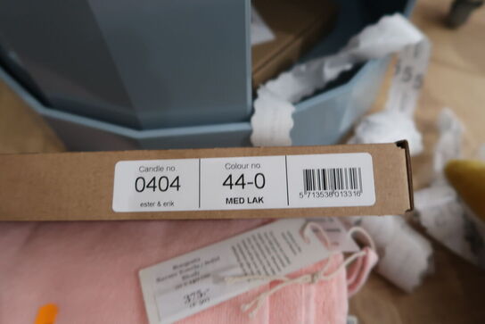 4 pakker stagelys ESTER & ERIK 42 cm Lak, Wine