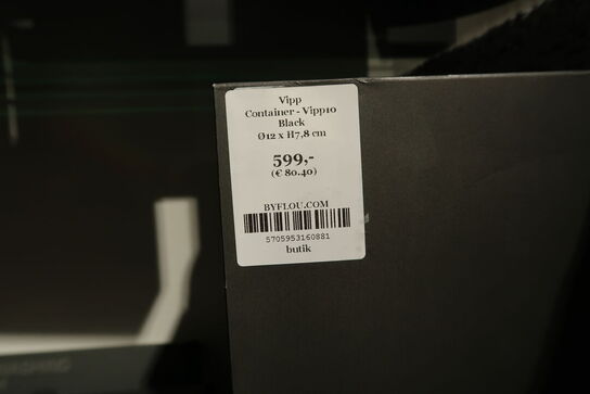 Beholder VIPP 10 Sort