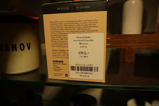 2 stk. duftlys SCENTED CANDLE MANOV