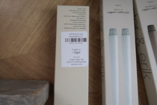 3 pakker stagelys ESTER & ERIK