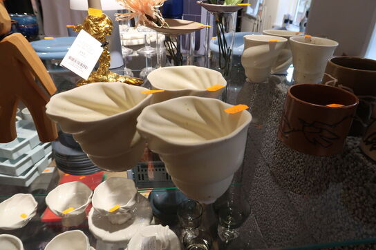 3 stk. krus STUDIO AARHUS Skal Svanekoppen White