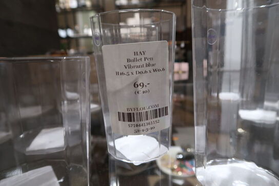 11 stk. glas HAY Bullet Pen