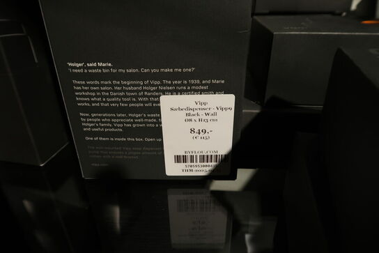 Sæbedispenser VIPP 9 Sort