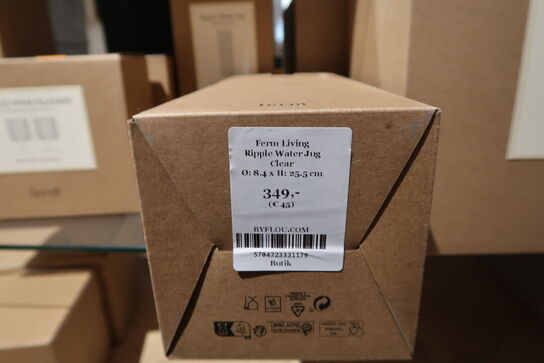 2 stk. kander FERM LIVING Ripple Water Jug