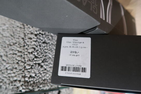 4 pakker glas VIPP 240 Clear