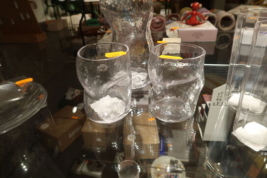 2 stk. glas samt karaffel FERM LIVING