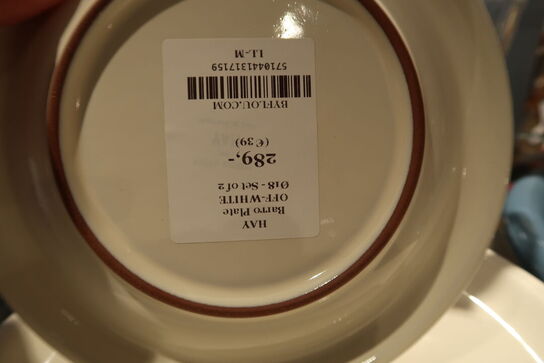 4 stk. tallerkner HAY