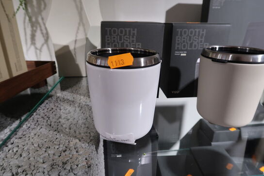 Tandbørstekrus VIPP 7 Hvid