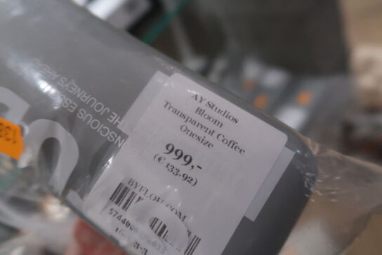 Solbriller JAMES AY Studios Bloom Transparent Coffee Onesize