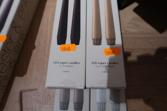 4 pakker LED-stagelys ESTER & ERIK