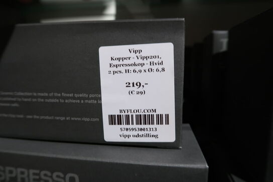 3 pakker krus VIPP 201 Hvid