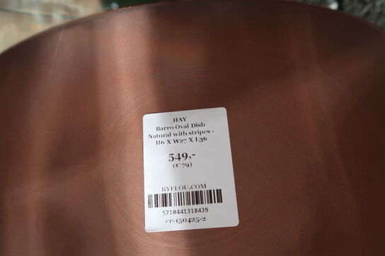 Fad HAY Barro Oval Dish 2 stk. tallerkner HAY