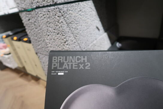 3 pakker tallerkner VIPP 212 Hvid