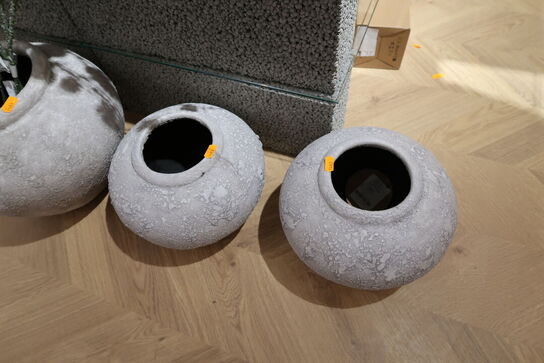 3 stk. krukker MUUBS Luna