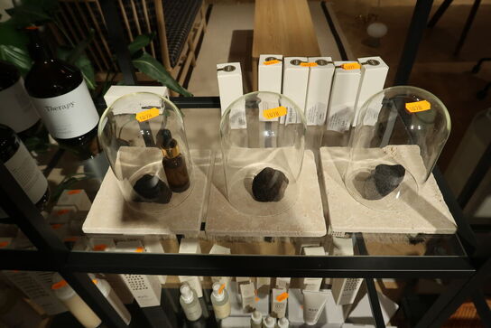 3 stk. fade med beholdere