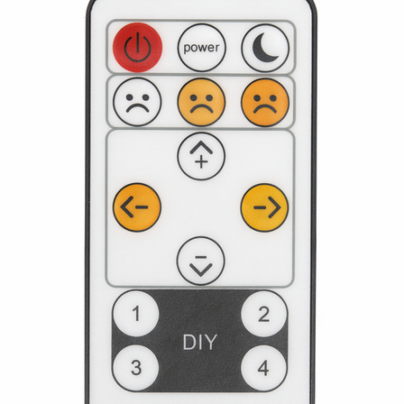 5 stk. casalux led slim panel m. remote hvid ø 29,3 cm(ubrugt)