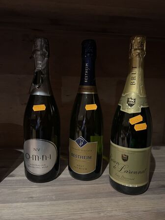 3 fl. mousserende vin (se billeder)