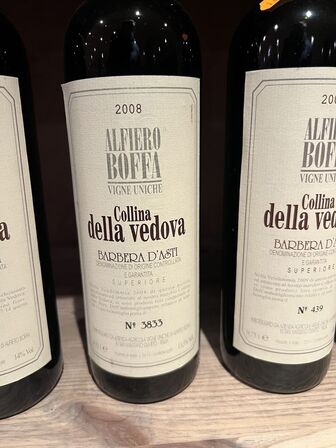 4 fl. ALFIERO BOFFA - BARBERA D'ASTI 2008-2009