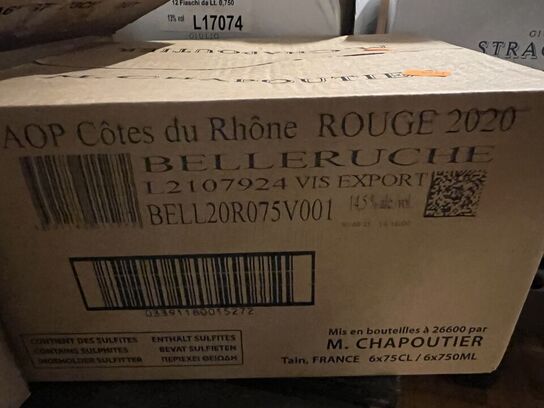 6 fl. M. CHAPOUTIER - COTES DU RHONE 2020