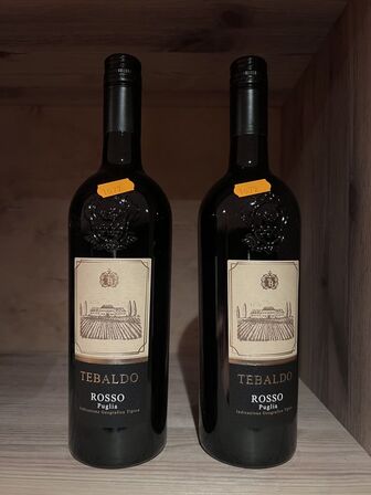 2 fl. TEBALDO - ROSSO PUGLIA 2020