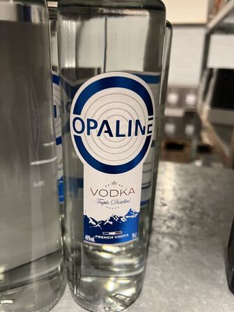 10 fl. OPALINE vodka, BRUGAL rom & RANCADO rom
