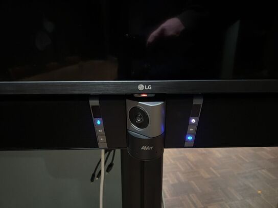 65" LG 65UT640S0ZA TV m. Aver VB342 konferencesystem