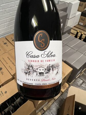 12 fl. CASA SILVA - PINOT NOIR (Rosé) 2023