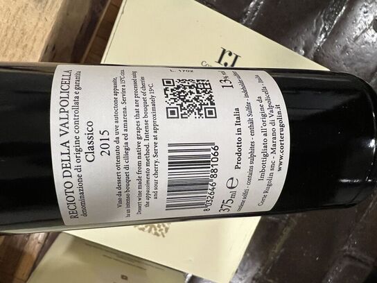 6 fl. CORTE RUGOLIN - CLASSICO 2015 (375 ml)