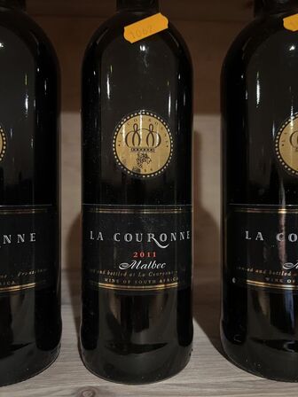 3 fl. LA COURONNE - MALBEC 2011
