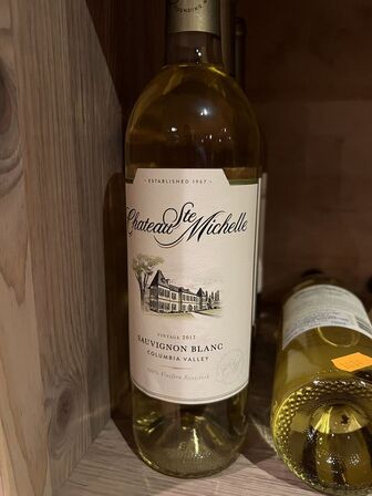 12 fl. CHATEAU STE. MICHELLE SAUVIGNON BLANC 2017