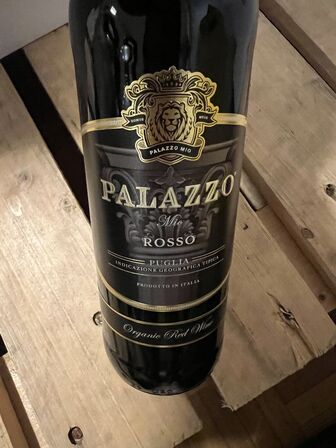 12 fl. PALAZZO MIO - ROSSO 2020