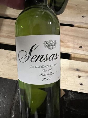 13 fl. SENSAS - CHARDONNAY 2017 (375 ml)